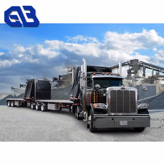 Système de bâches roulantes pour remorque utilitaire de bâches roulantes droites pour camions
